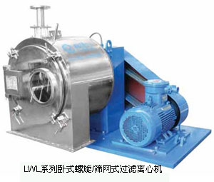 江苏赛德力- LWL系列卧式螺旋/筛网式过滤离心机 
